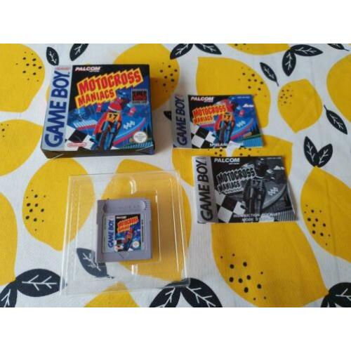 Nintendo Game Boy cib Motocross Maniacs
