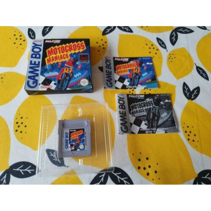 Nintendo Game Boy cib Motocross Maniacs