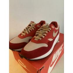 Air max 1 red cury, 44,5 ds