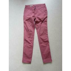 G19 NIEUW!! broek PEPE JEANS oud roze maat W25 L32 = 34