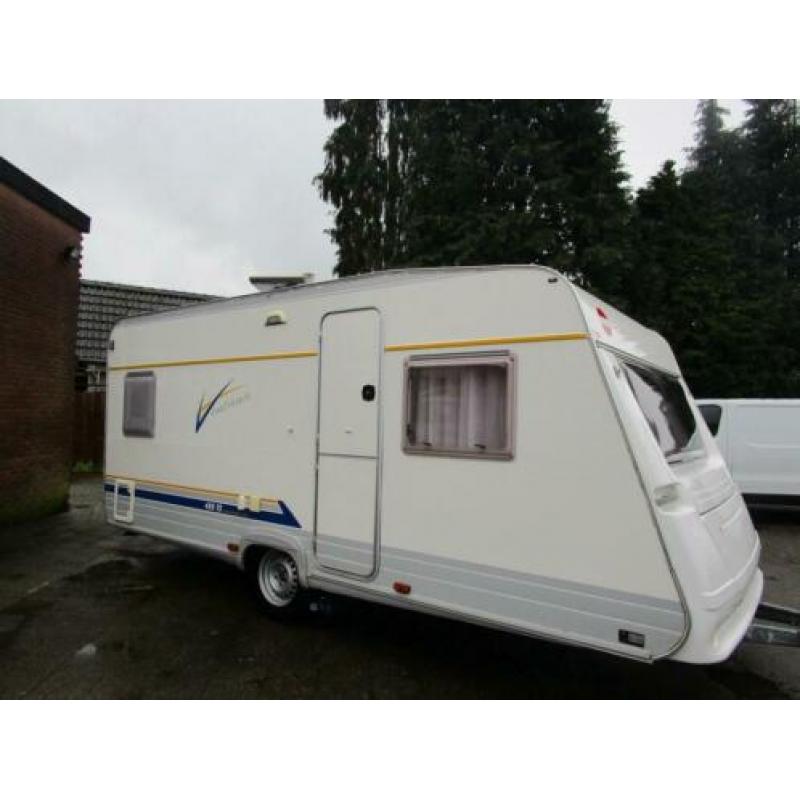 Burstner 455 ts boiler.mover.toilet.midden keuken.fietsendra