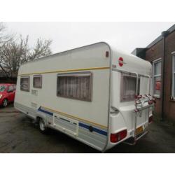 Burstner 455 ts boiler.mover.toilet.midden keuken.fietsendra