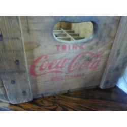 Uniek! houten Coca ~ Cola krat 1969 - Gaaf!
