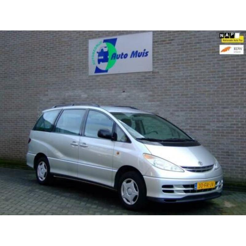 Toyota Previa 2.4-16V VVT-i Luna -Trekhaak- Airco - 1e eigen