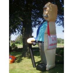 Halve abraham te huur van 3.50 meter hoog