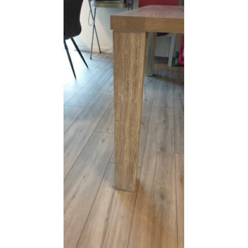 Eettafel 190x90cm Grijstint