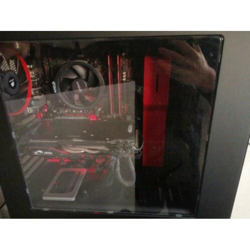 High-end gaming pc + setup