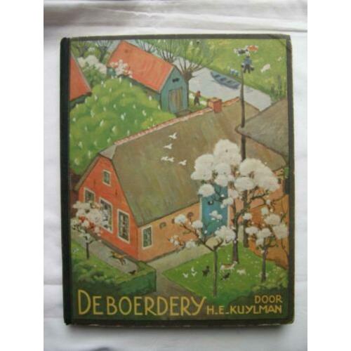 Verkade Plaatjesalbum de Boerdery door H. E. Kuylman