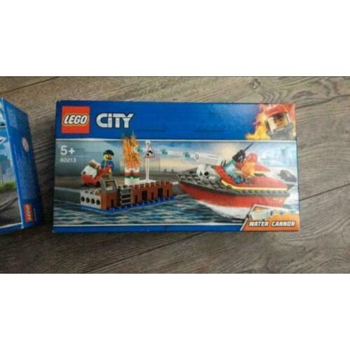 Lego city 60213 en lego city 60206 nieuw in doos