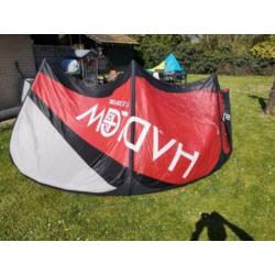 Kitesurf kite set Hadlow ID Flexifoil 8 en 10 m2 + bar