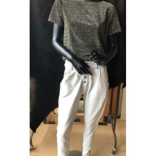 Deyk mooie beige jogger/broek maat 42 zgan