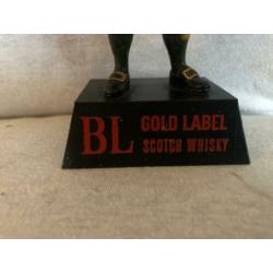 Bullock & lade scotch whisky reclame beeld figuur display