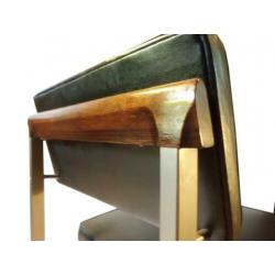 Prachtige vintage rosewood stoel design Alfred Hendrickx