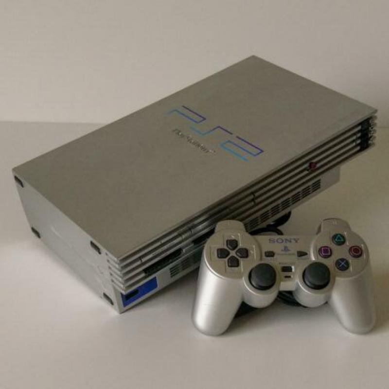 PS2 Phat Zwart of Zilver