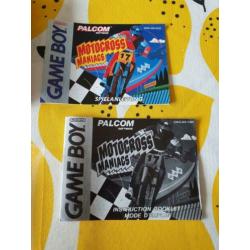 Nintendo Game Boy cib Motocross Maniacs