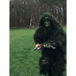 Carnaval loopgroep Thema leger
