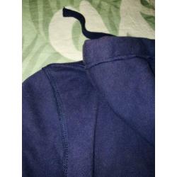 ZGAN Blauw/Paars Vest. Maat M MOOI