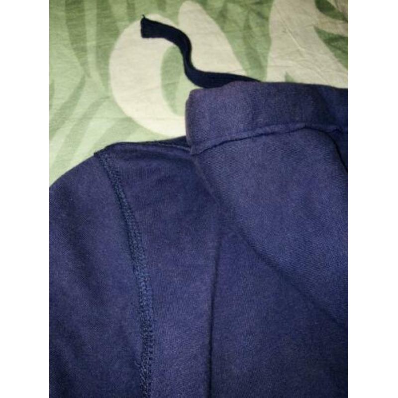 ZGAN Blauw/Paars Vest. Maat M MOOI