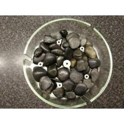 Olielamp met 5 pitten Chroom met glas
