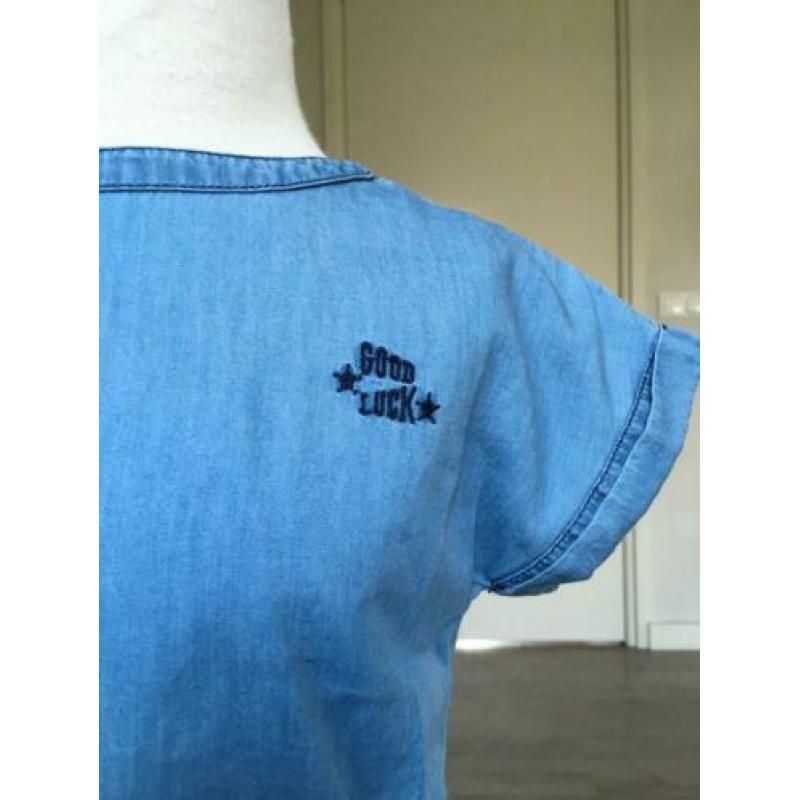 BLUE RIDGE jeans bloesje nieuwstaat mt 122 / 128 ZG