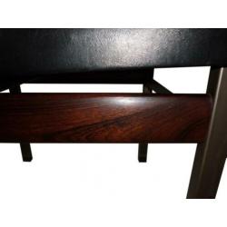 Prachtige vintage rosewood stoel design Alfred Hendrickx