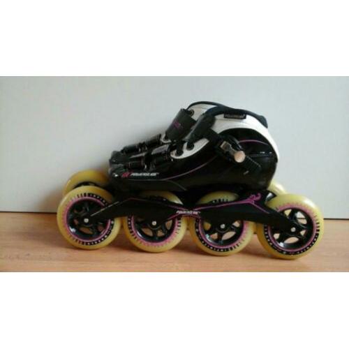Powerslide x skate pure skeelers maat 37 zgan