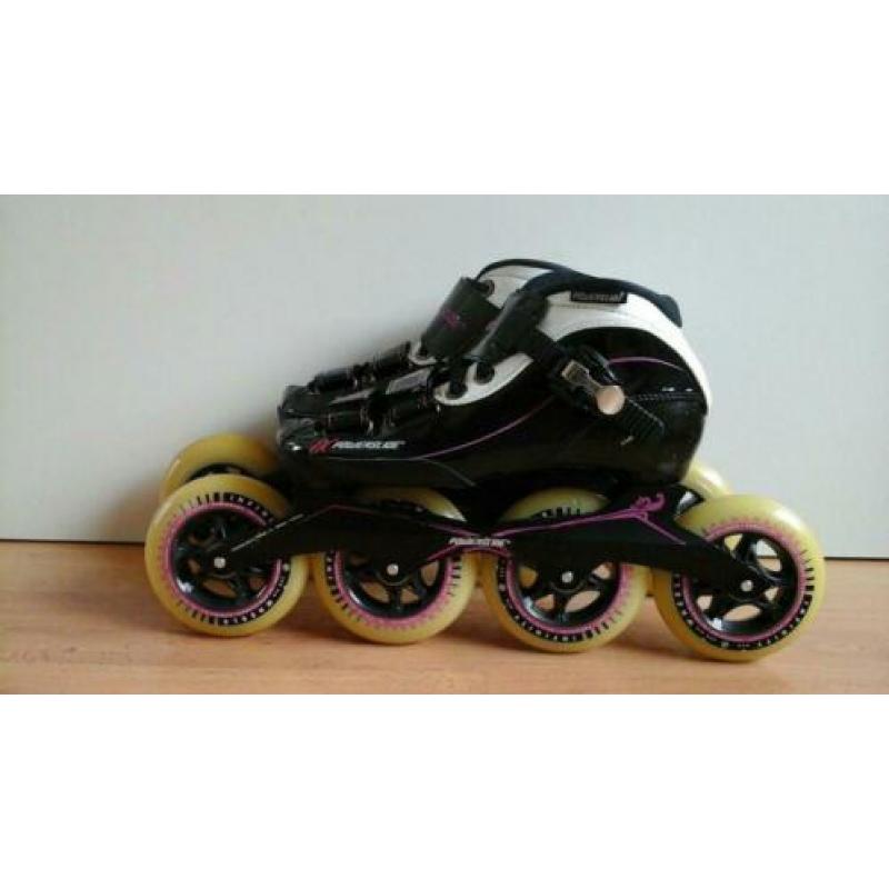 Powerslide x skate pure skeelers maat 37 zgan