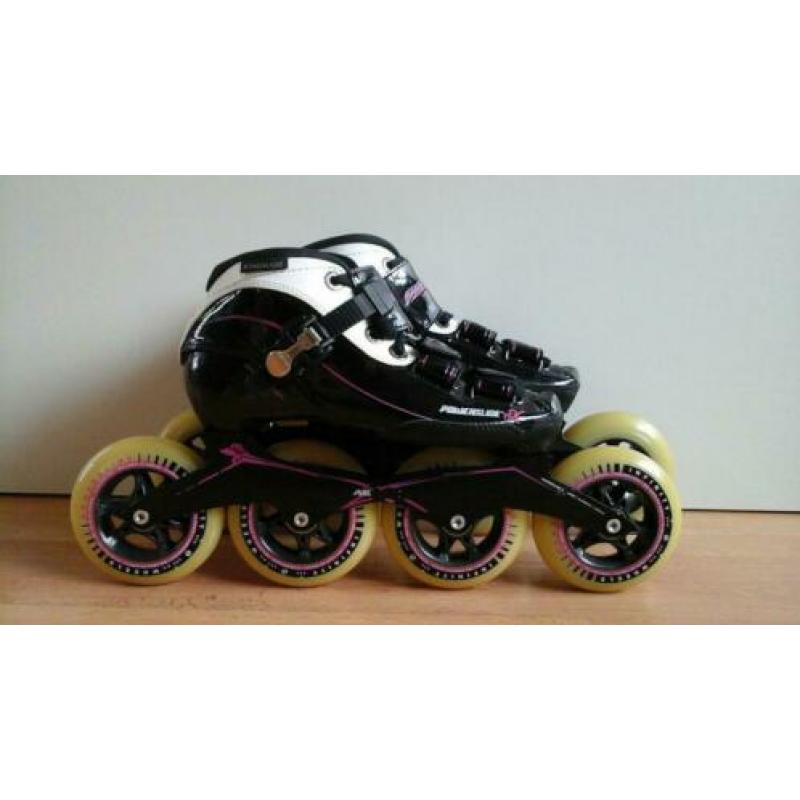 Powerslide x skate pure skeelers maat 37 zgan