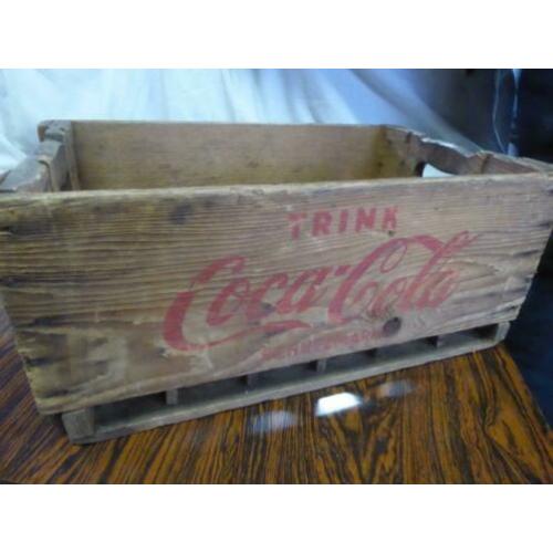 Uniek! houten Coca ~ Cola krat 1969 - Gaaf!