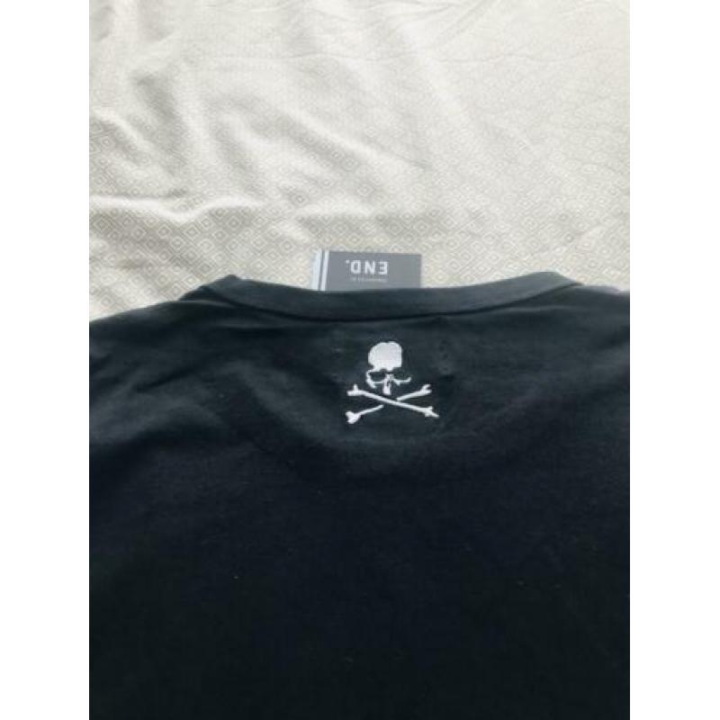 Fred Perry x Mastermind x END. Shirt Tee Zwart Maat L