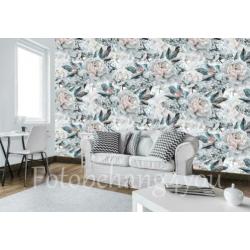 Bloemen fotobehang Pioenrozen, bloemen behang Fotobehang4you