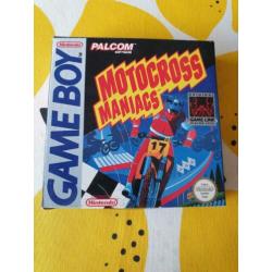 Nintendo Game Boy cib Motocross Maniacs