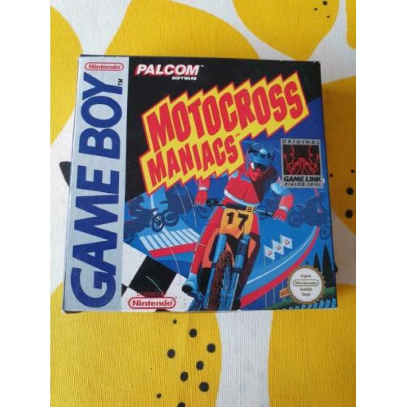 Nintendo Game Boy cib Motocross Maniacs