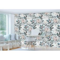 Bloemen fotobehang Pioenrozen, bloemen behang Fotobehang4you