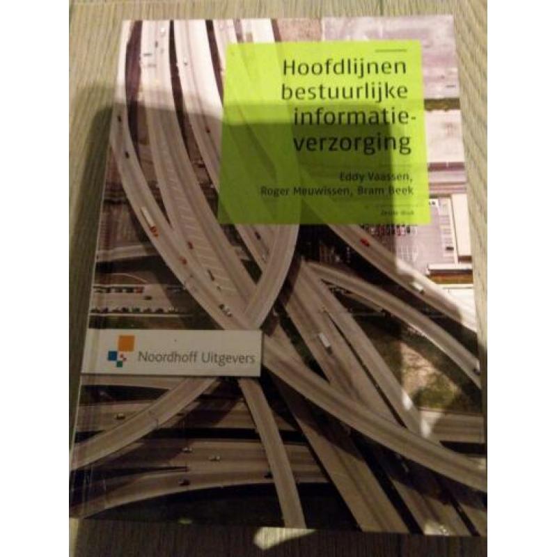 Hoofdlijnen Bestuurlijke informatie voorziening