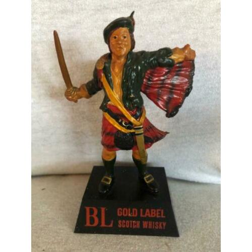 Bullock & lade scotch whisky reclame beeld figuur display
