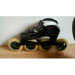 Powerslide x skate pure skeelers maat 37 zgan