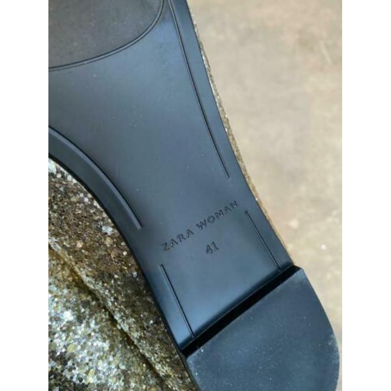 Nieuwe glitter schoentjes. Maat 41. Zara Women.