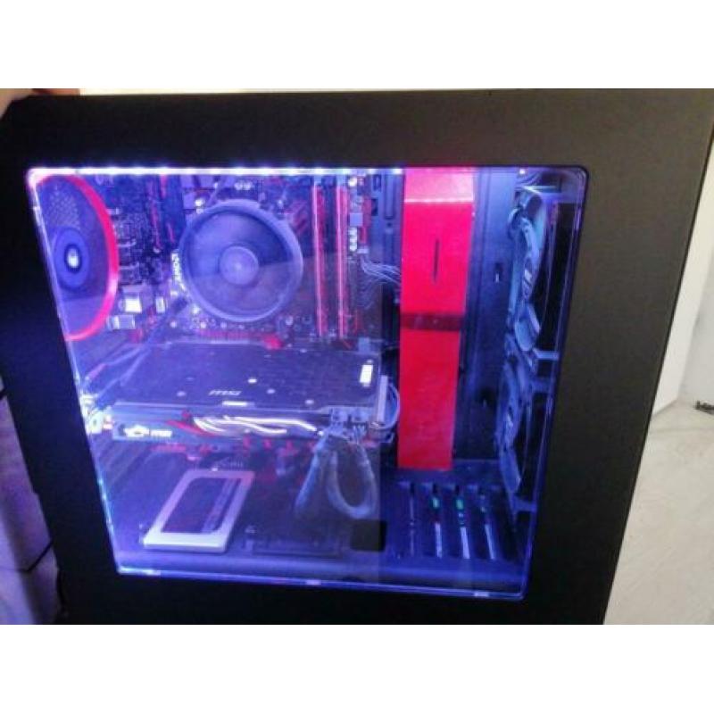 High-end gaming pc + setup