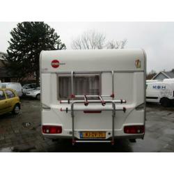 Burstner 455 ts boiler.mover.toilet.midden keuken.fietsendra