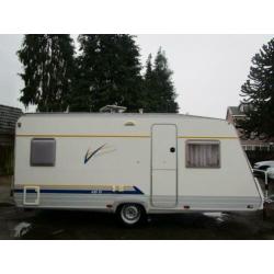 Burstner 455 ts boiler.mover.toilet.midden keuken.fietsendra