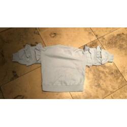 River Island mini 18/24 mnd 80 meisje trui blauw nette staat