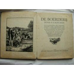 Verkade Plaatjesalbum de Boerdery door H. E. Kuylman