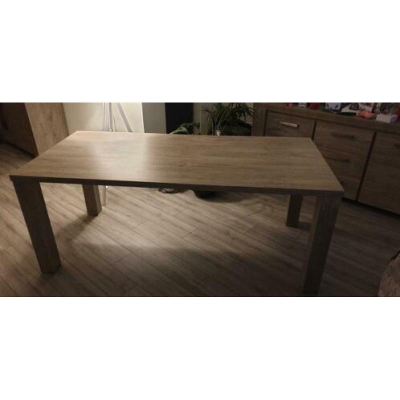 Eettafel 190x90cm Grijstint