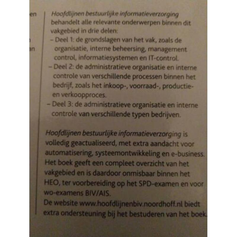 Hoofdlijnen Bestuurlijke informatie voorziening