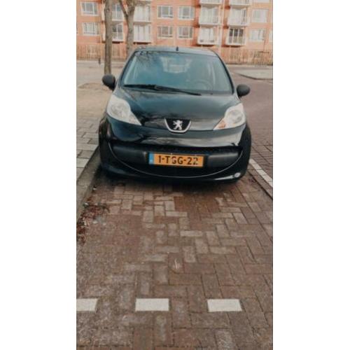 Peugeot 107 1.0 12V 3DR 2008 Zwart