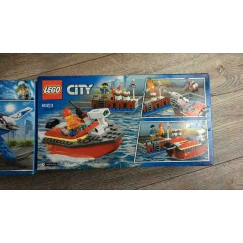 Lego city 60213 en lego city 60206 nieuw in doos