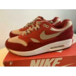 Air max 1 red cury, 44,5 ds