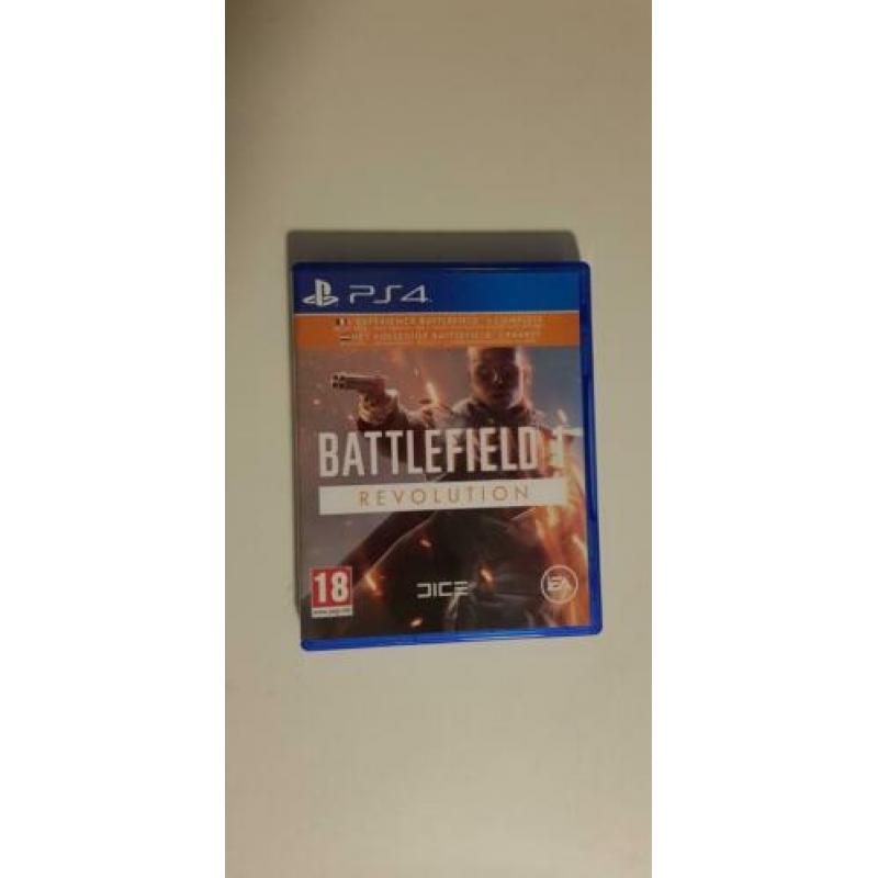 Playstation 4 spellen( battlefield, ww2,grand turismo)