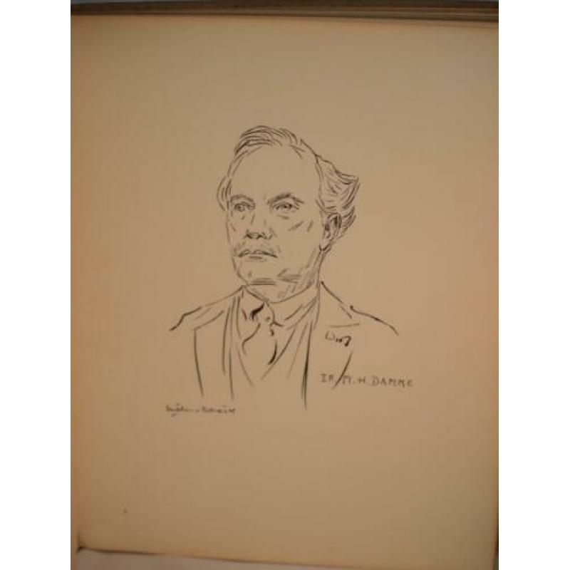 Boek Tijdgenoten met originele folder Willem van Schaik
